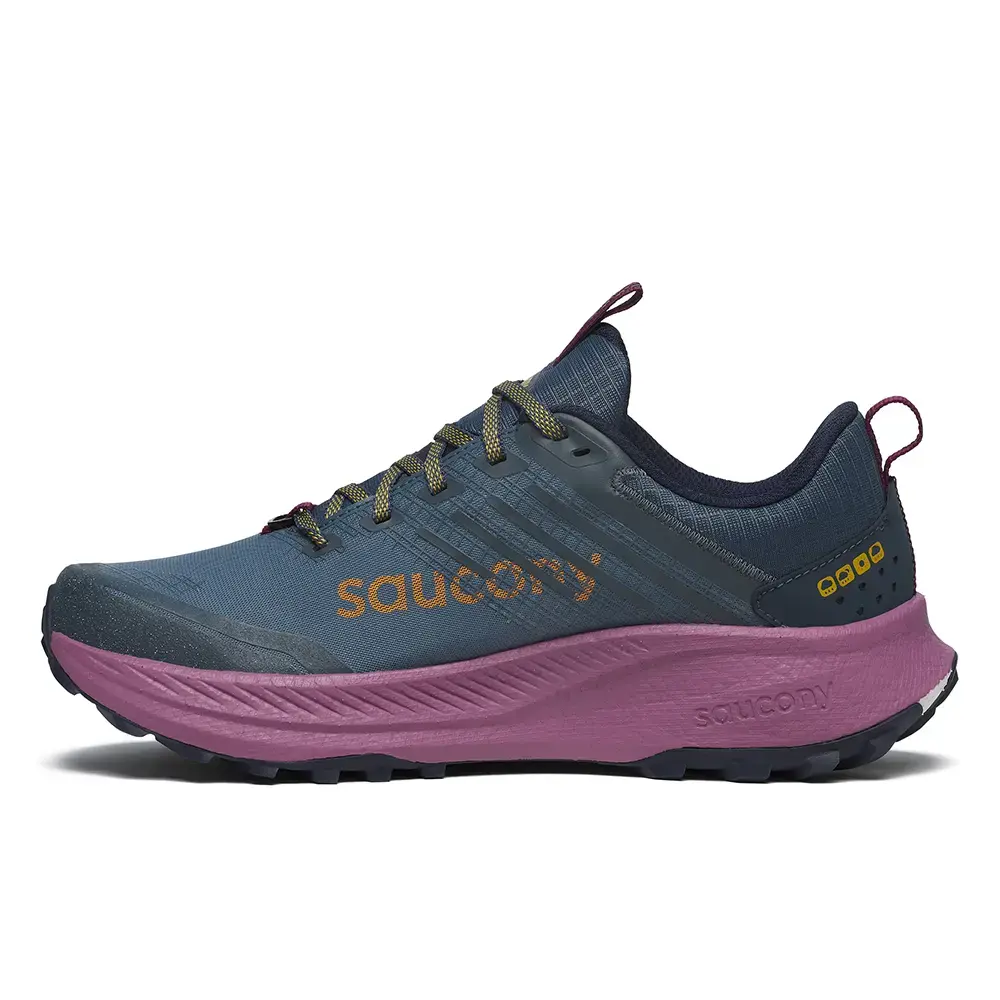 Saucony Ride TR2 GTX Trail Hardloopschoenen Blauw/Paars Dames