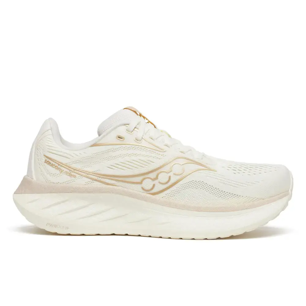 Saucony Ride 18 Hardloopschoenen Beige Dames