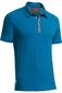 Icebreaker Transport Poloshirt Korte Mouwen Blauw/Grijs Heren