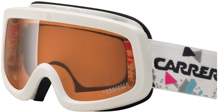 Carrera Commander White Snow Super Rosa Skibril