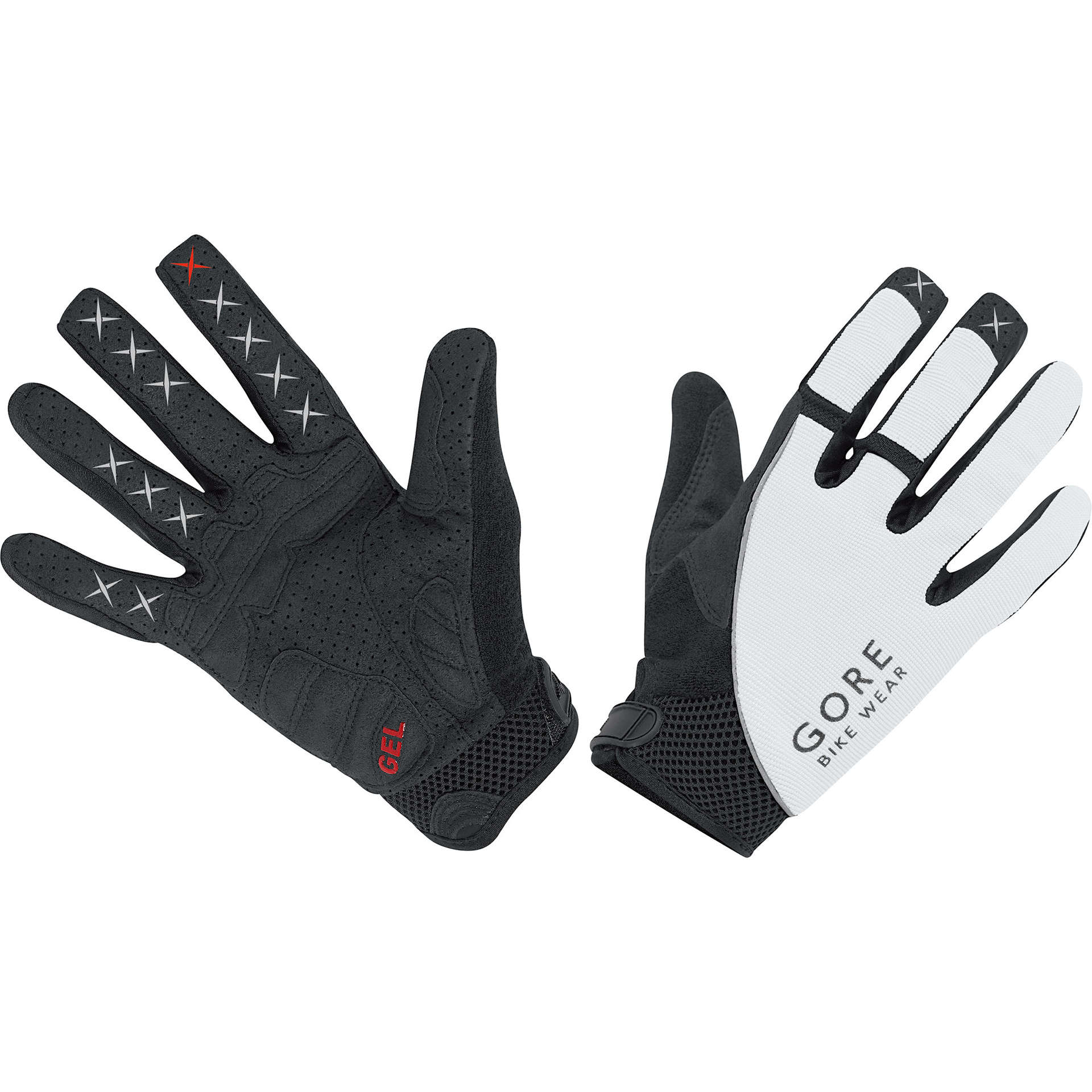 GORE Wear ALP-X 2.0 LONG Handschoenen Wit/Zwart Heren