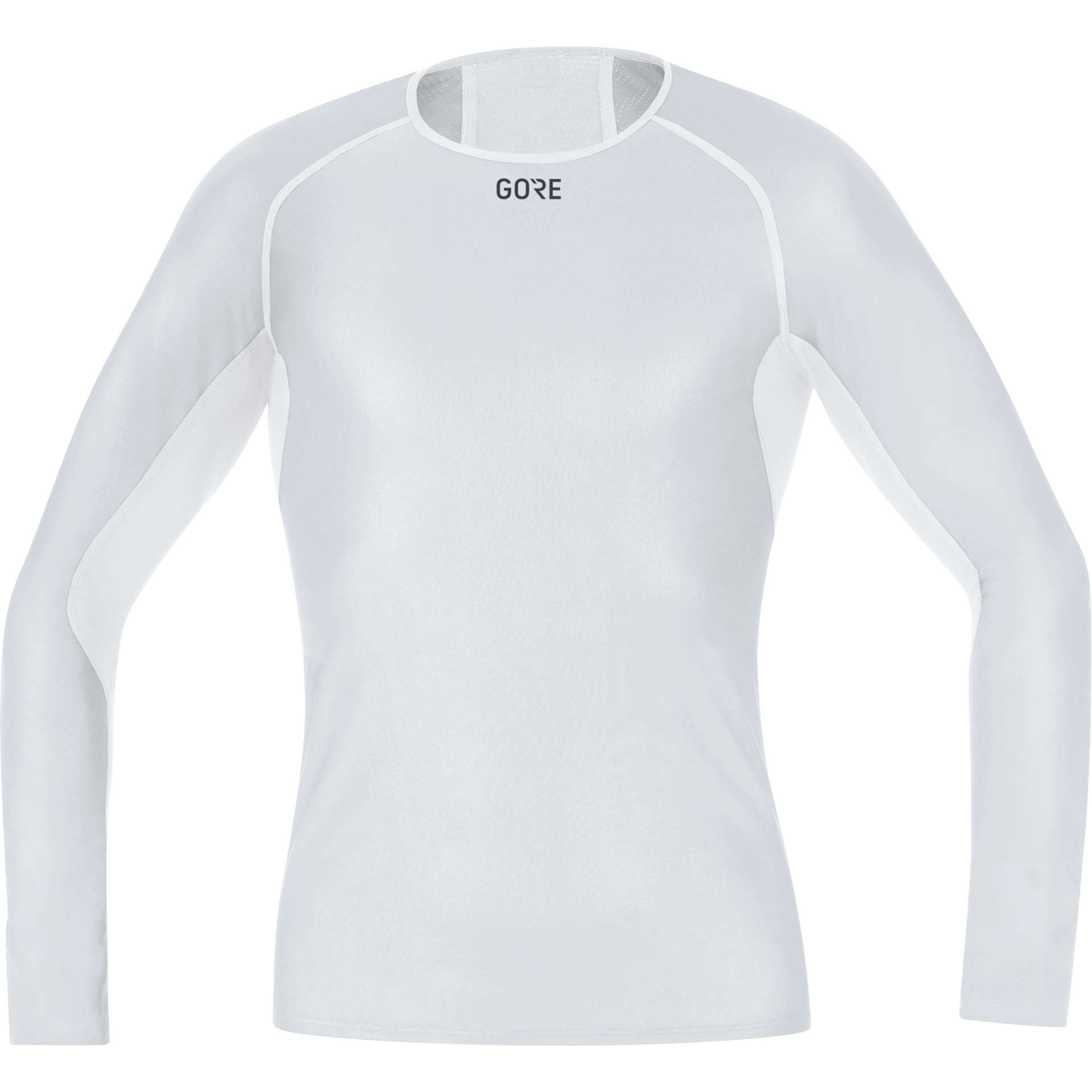 GORE Wear Windstopper BL Thermoshirt Lange Mouwen Wit/Grijs Heren