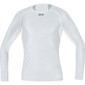 GORE Wear Windstopper BL Thermoshirt Lange Mouwen Wit/Grijs Heren