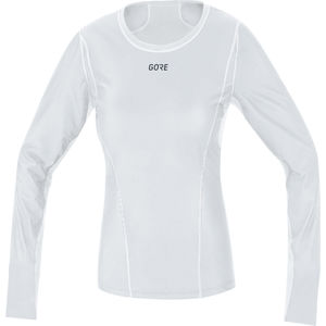 GORE Wear Windstopper BL Thermo Thermoshirt Lange Mouwen Wit/Grijs Dames