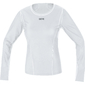 GORE Wear Windstopper BL Thermoshirt Lange Mouwen Wit/Grijs Dames