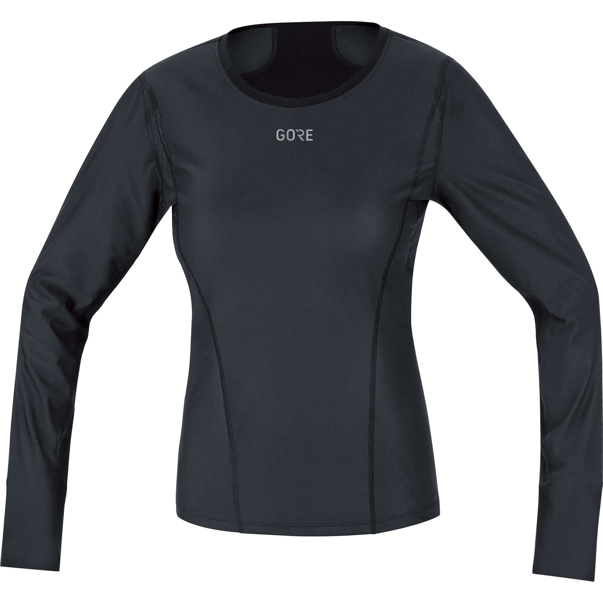 GORE Wear Windstopper BL Thermoshirt Lange Mouwen Zwart Dames