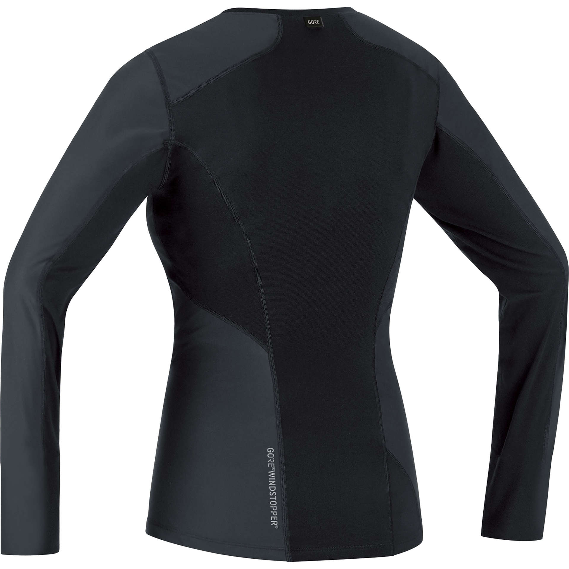 GORE Wear Windstopper BL Thermoshirt Lange Mouwen Zwart Dames