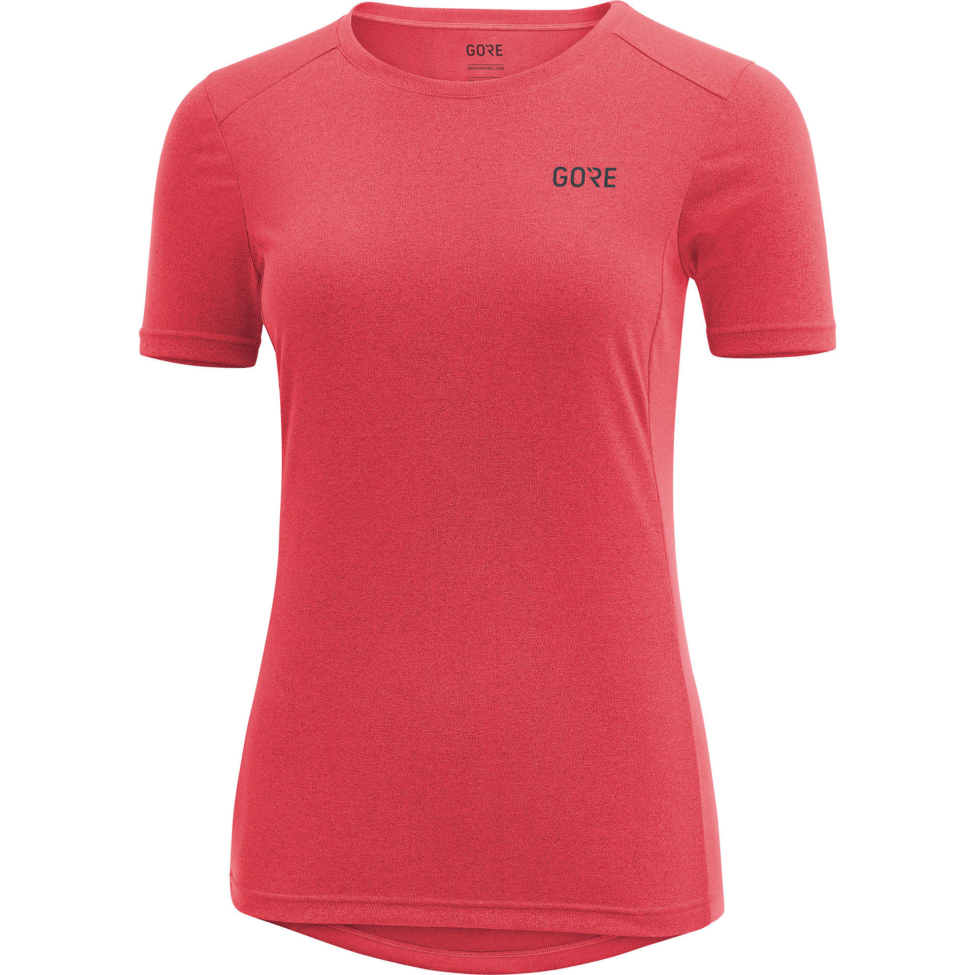 GORE Wear R3 Melange Hardloopshirt Korte Mouwen Roze Dames