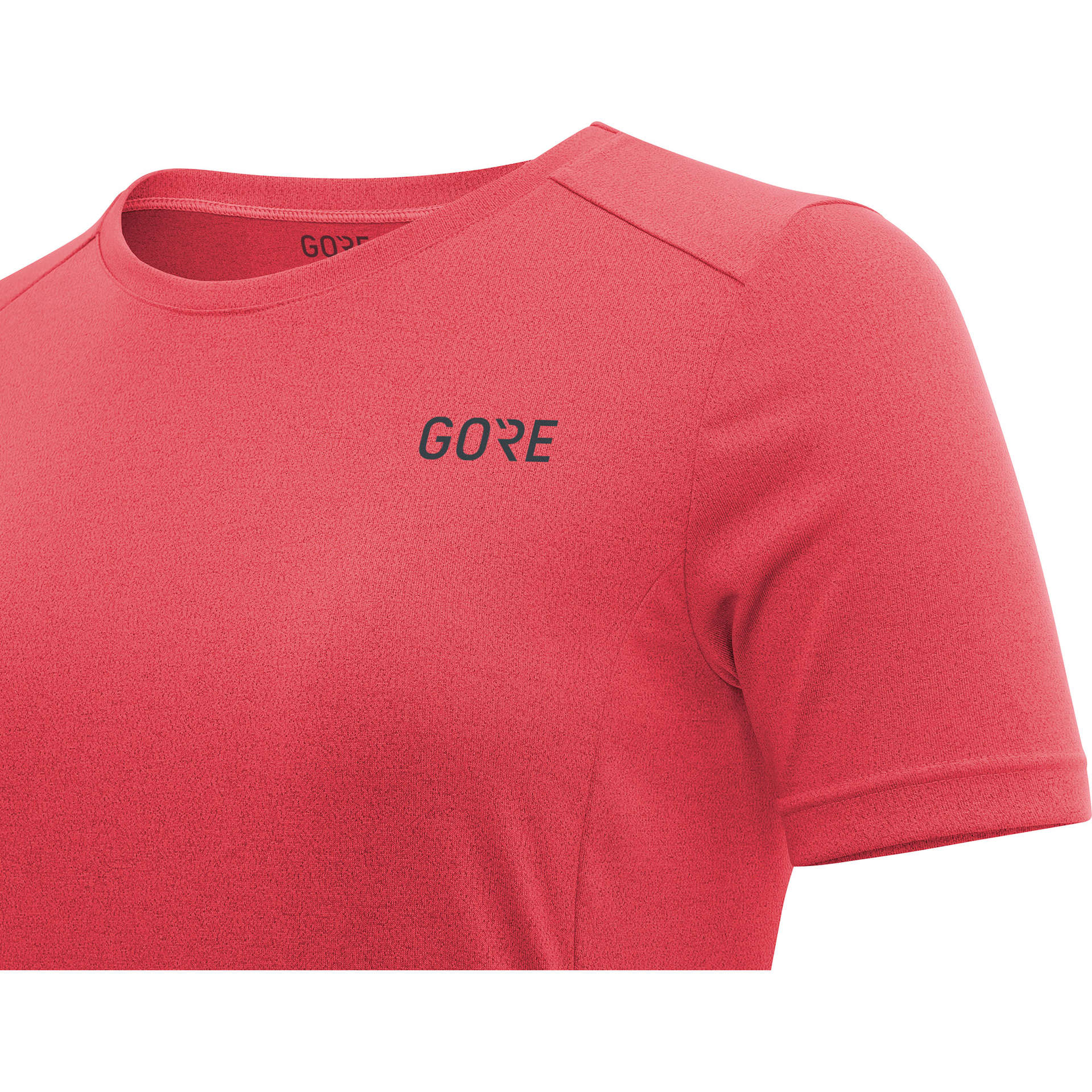 GORE Wear R3 Melange Hardloopshirt Korte Mouwen Roze Dames