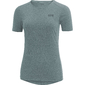 GORE Wear R3 Melange Hardloopshirt Korte Mouwen GrijsBlauw Dames