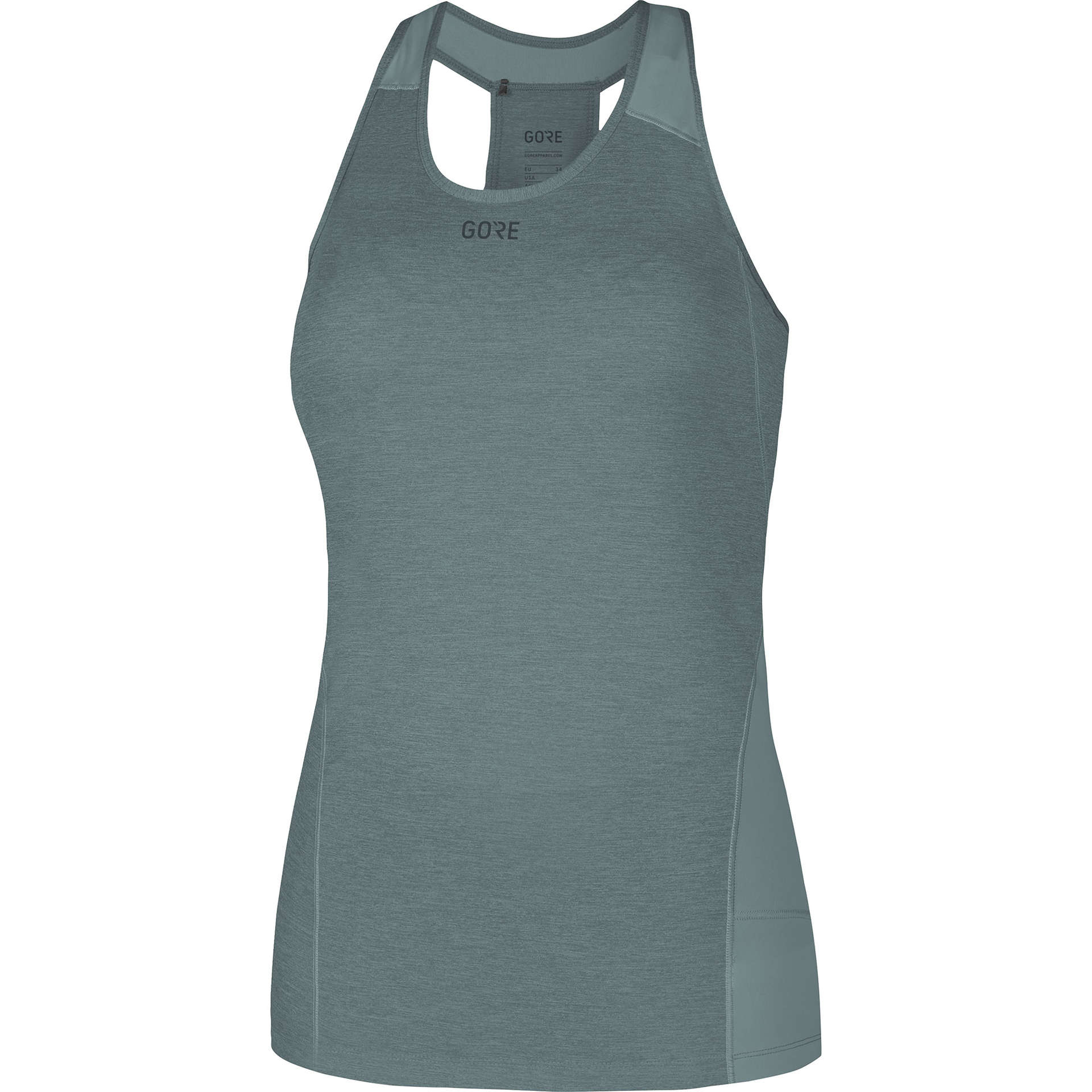 GORE Wear R3 Light Hardloopshirt Zonder Mouwen Blauw Dames