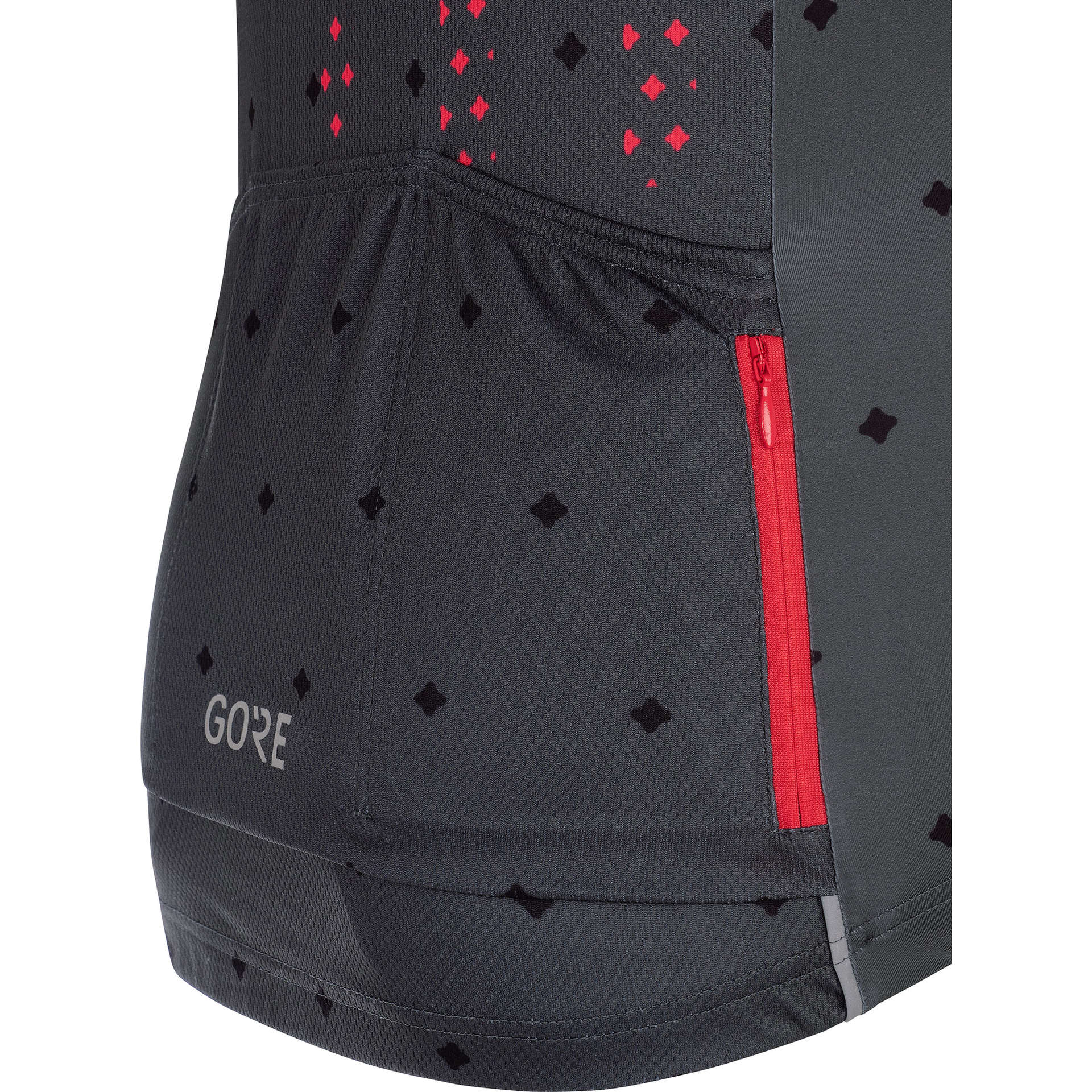 GORE Wear C3 Fietsshirt Korte Mouwen Grijs/Roze Dames