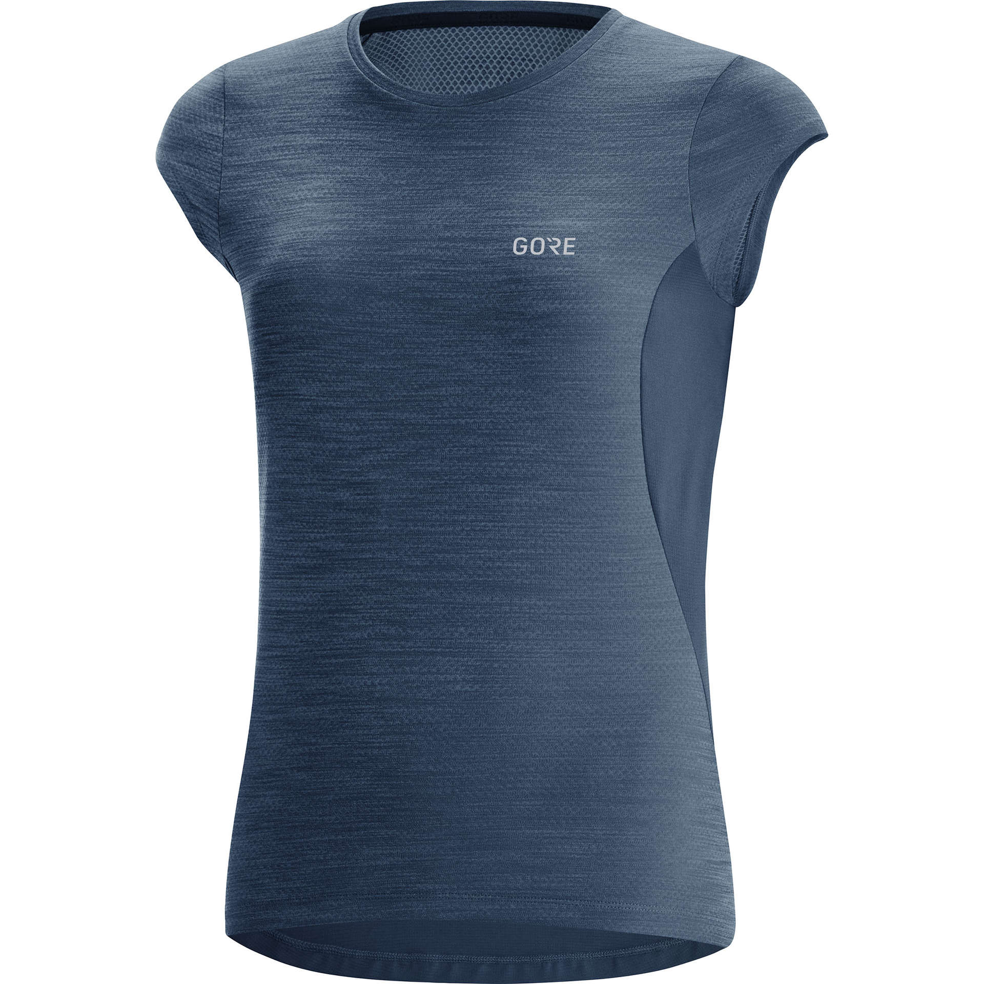 GORE Wear R3 Hardloopshirt Korte Mouwen Donkerblauw Dames