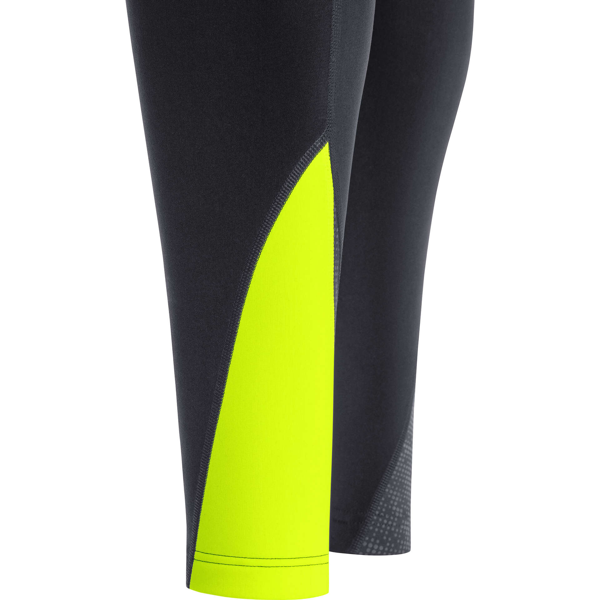 GORE Wear C5 Thermo+ Fietsbroek Lang Met Zeem Zwart/Neon Geel Heren