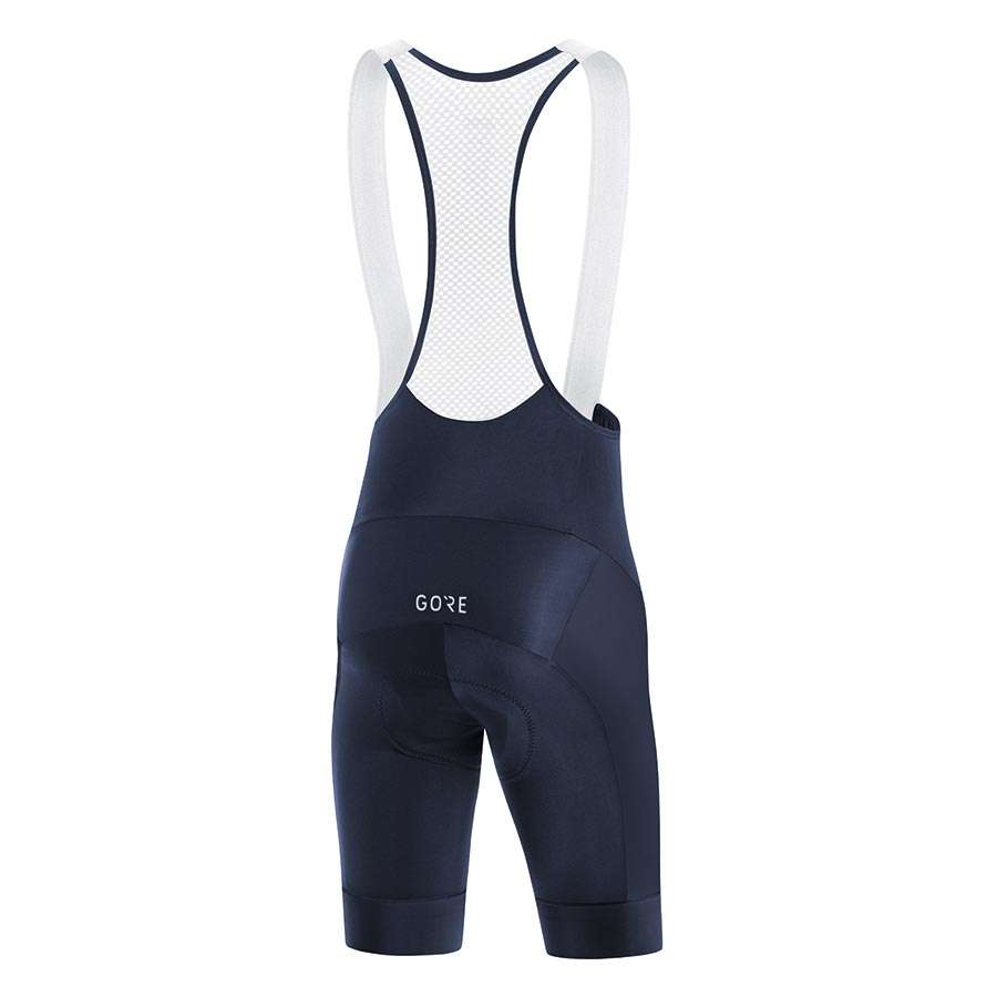 GORE Wear C3 Fietsbroek Kort Met Bretels Donkerblauw Heren