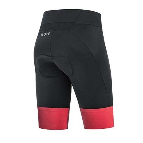 GORE Wear Ardent Plus Fietsbroek Kort Zwart/Roze Dames