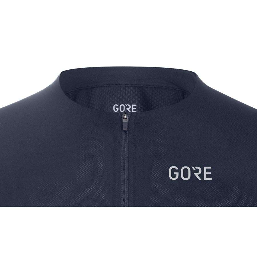 GORE Wear Chase Fietsshirt Korte Mouwen Donkerblauw Heren