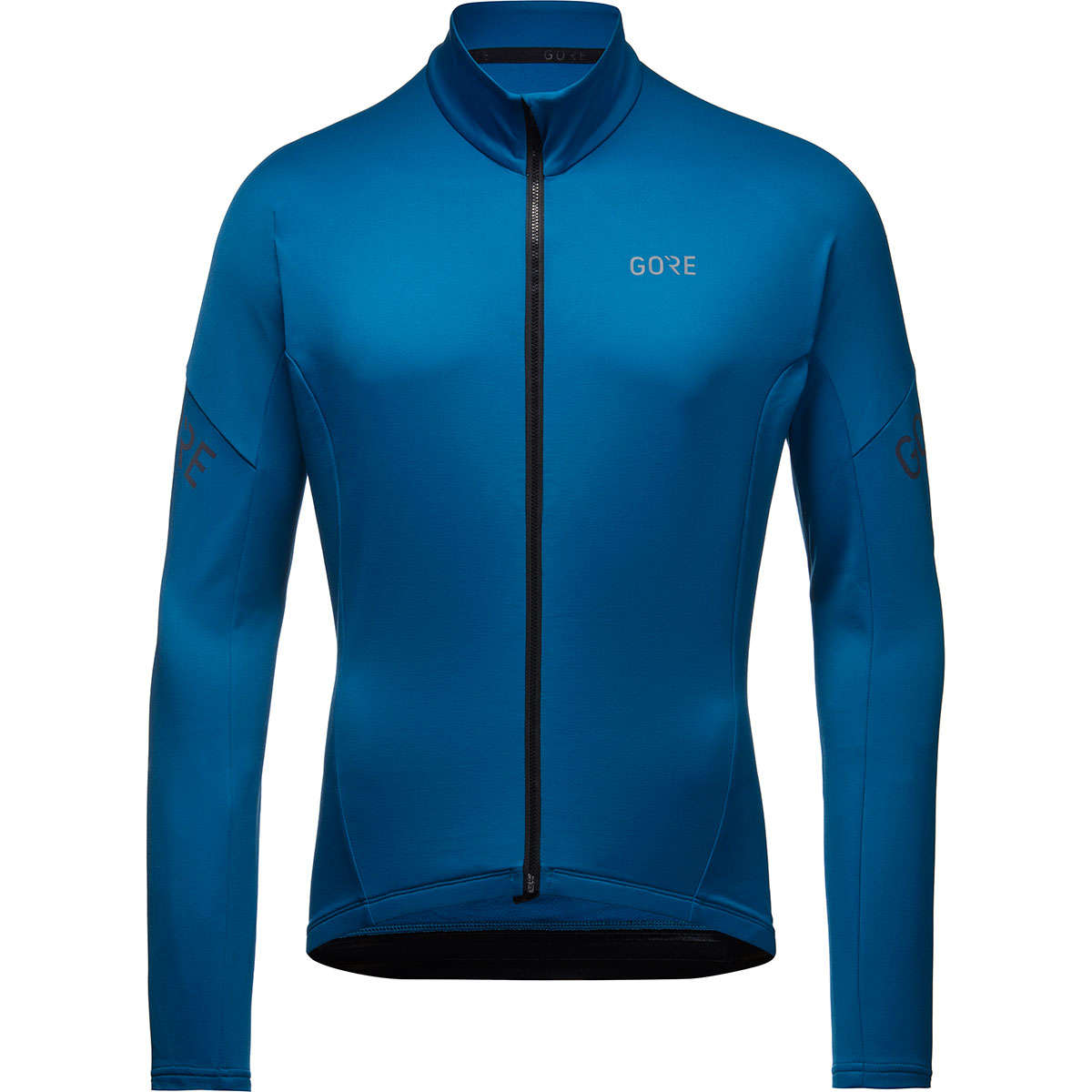 GORE Wear C3 Thermo Fietsshirt Lange Mouwen Blauw/Zwart Heren