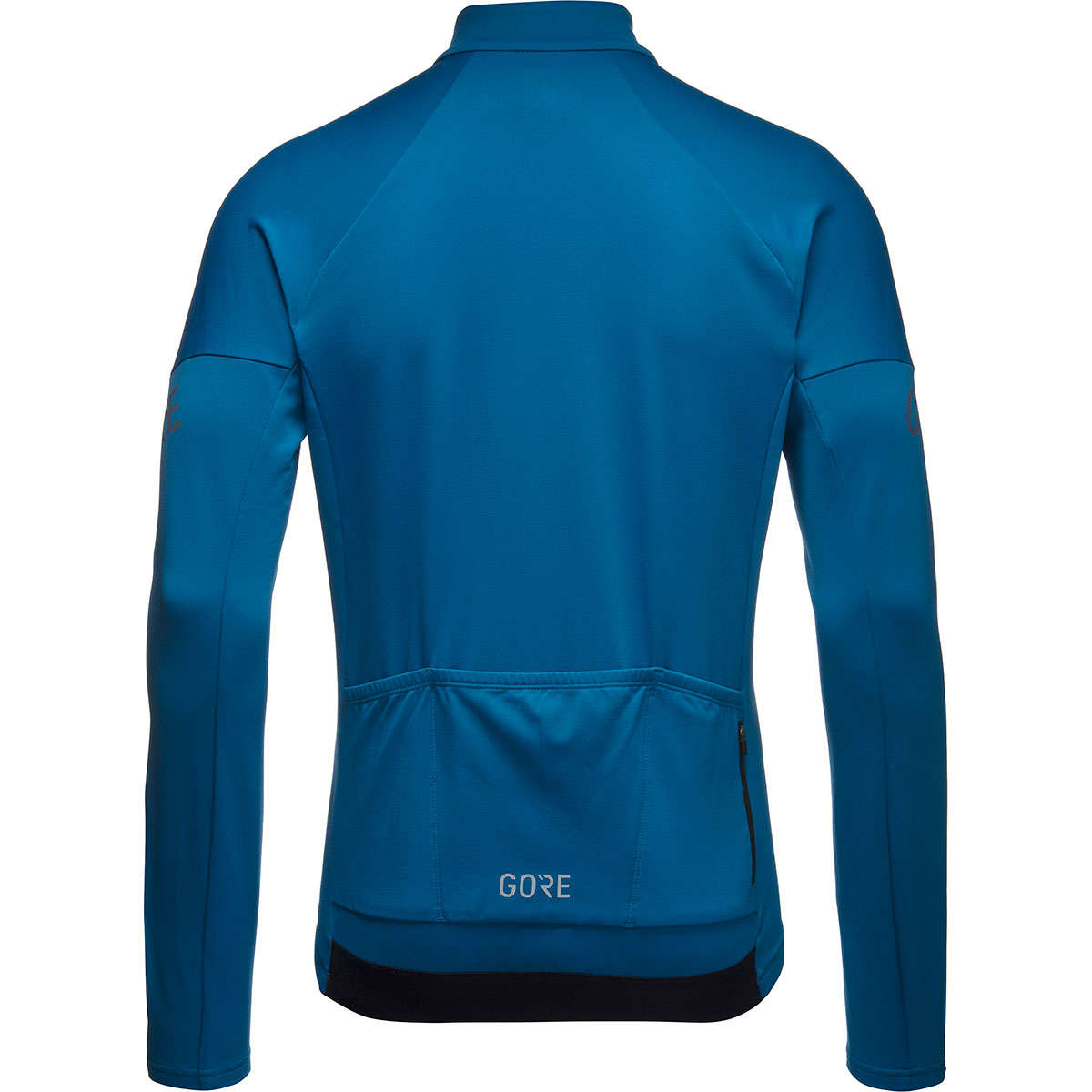 GORE Wear C3 Thermo Fietsshirt Lange Mouwen Blauw/Zwart Heren