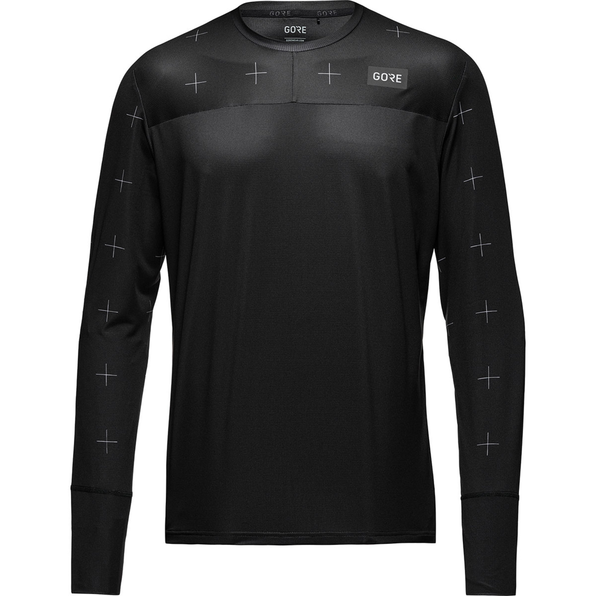 GORE Wear TrailKPR Daily MTB Fietsshirt Lange Mouwen Zwart Heren