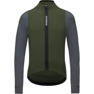 GORE Wear Spinshift Thermo Fietsshirt Lange Mouwen Groen/Grijs Heren