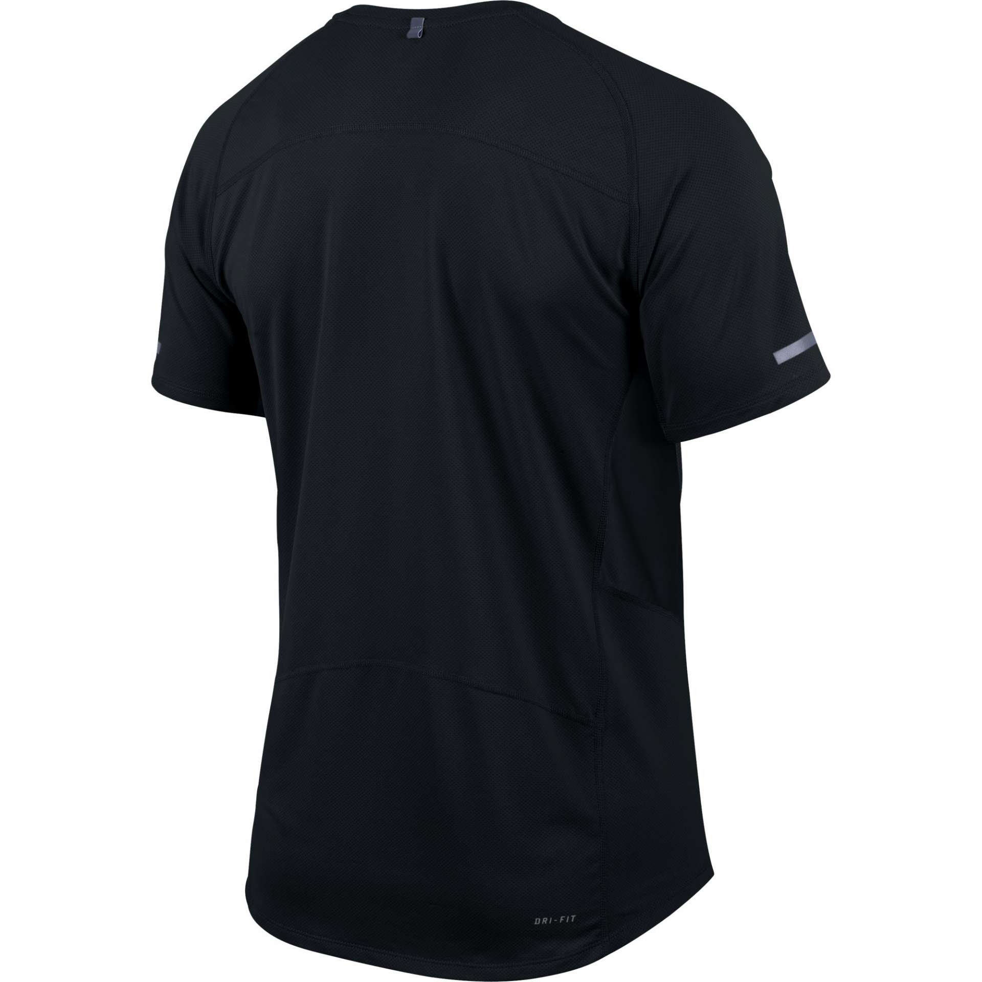 Nike Technical Shirt Korte Mouwen Zwart/Geel Heren