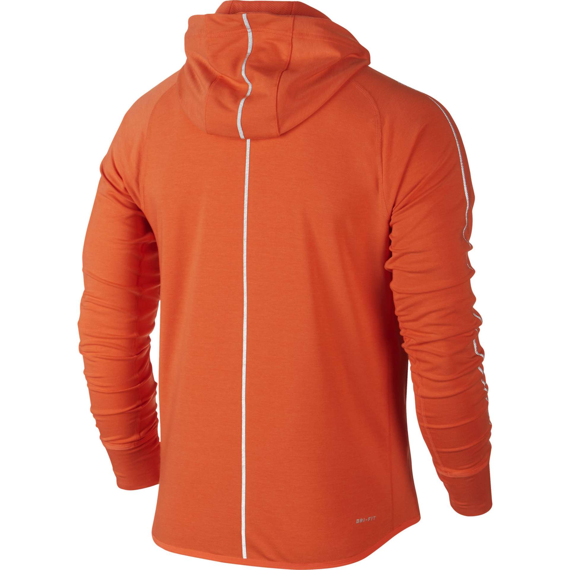 Nike Dri-Fit Sprint FZ Hoody Oranje Heren