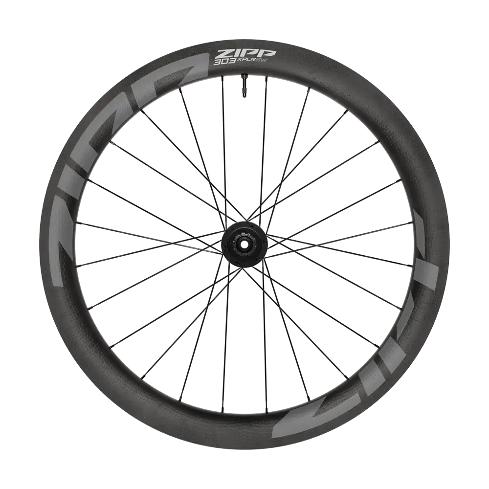 Zipp 303 XPLR SW A1 Tubeless Disc Carbon Achterwiel Zwart