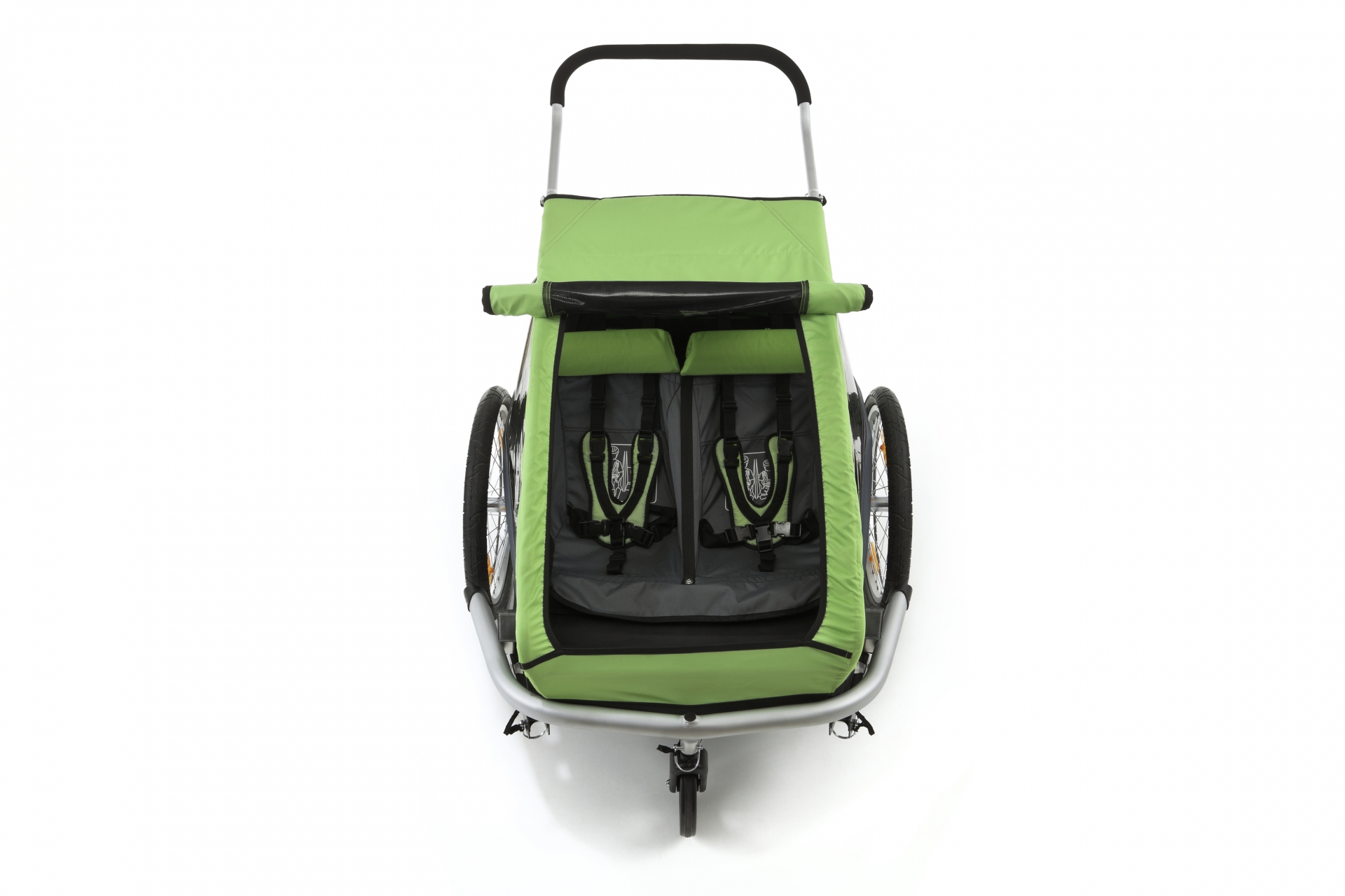 Croozer Kid for 2 Kinderkar Groen 2014