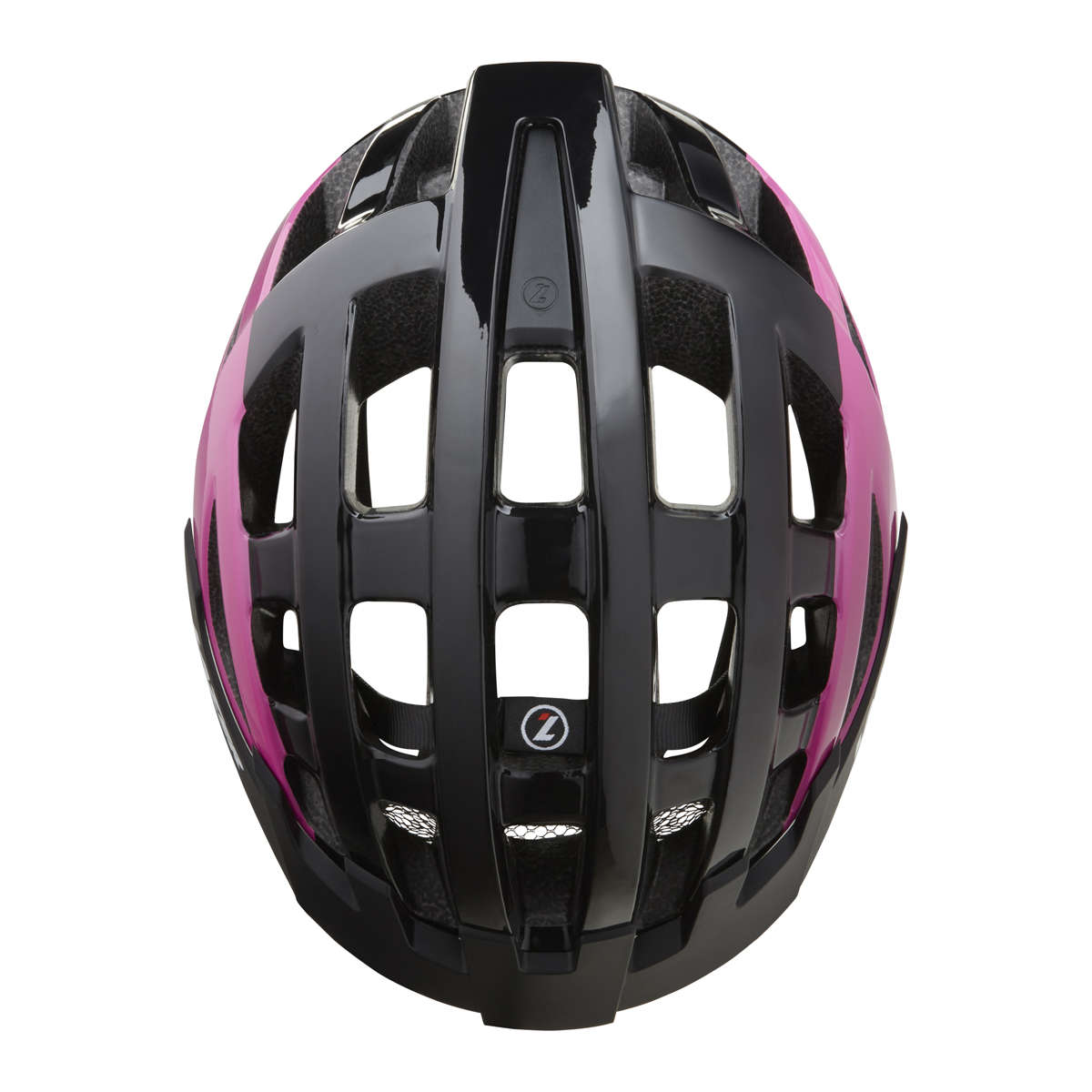 Lazer Petit DLX MTB Fietshelm Zwart/Roze Dames met Net en Led