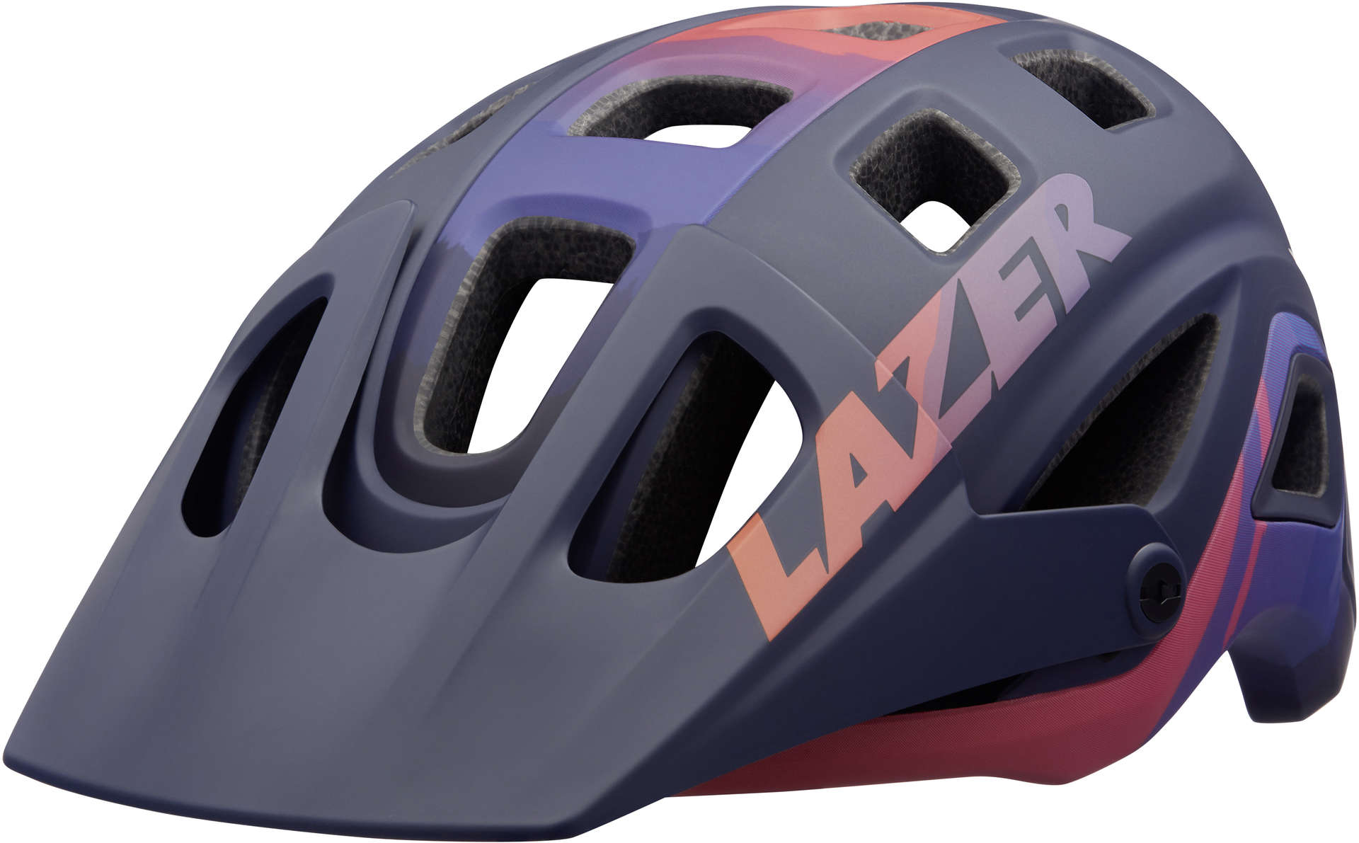 Lazer Impala MTB Fietshelm Mat Blauw/Paars/Roze