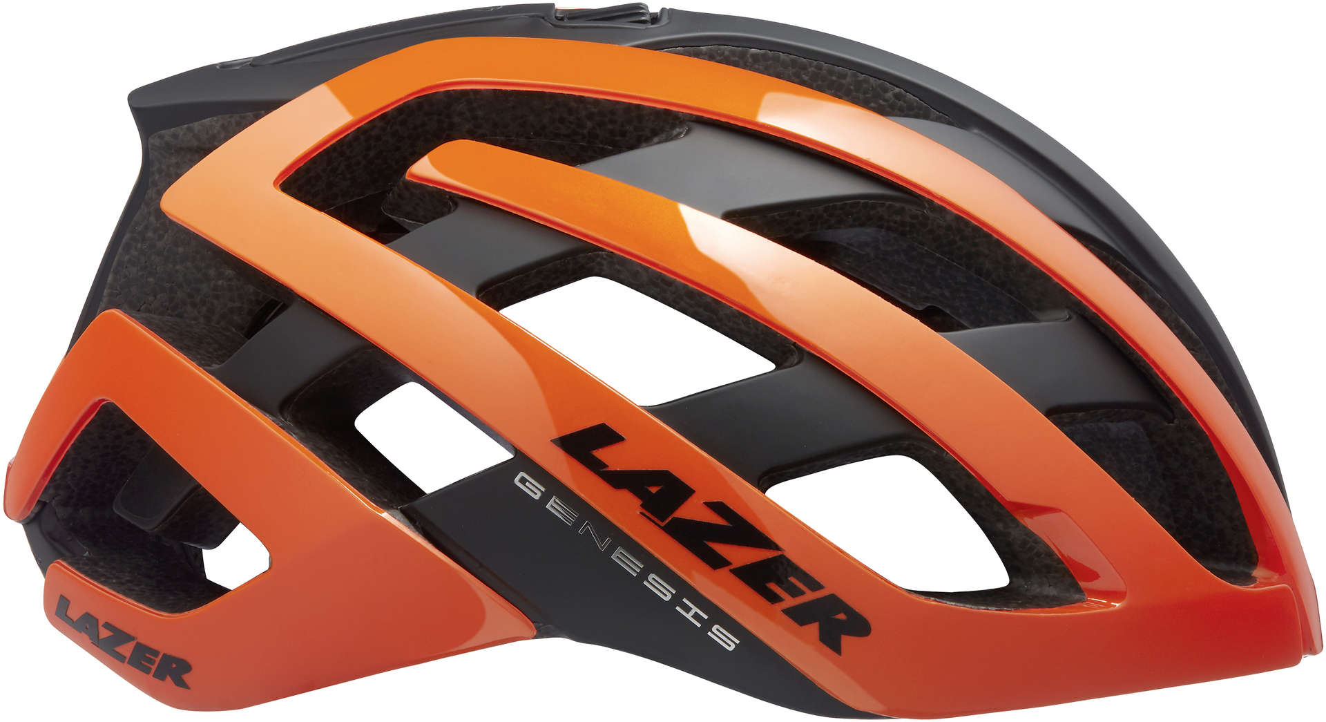 Lazer Genesis Race Fietshelm Flash Oranje/Zwart