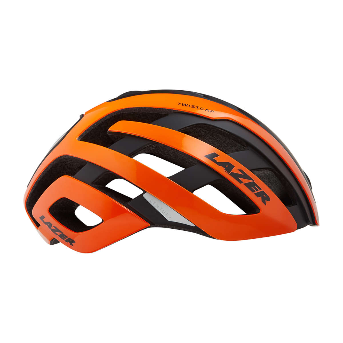 Lazer Century Led Race Fietshelm Flash Oranje/Zwart