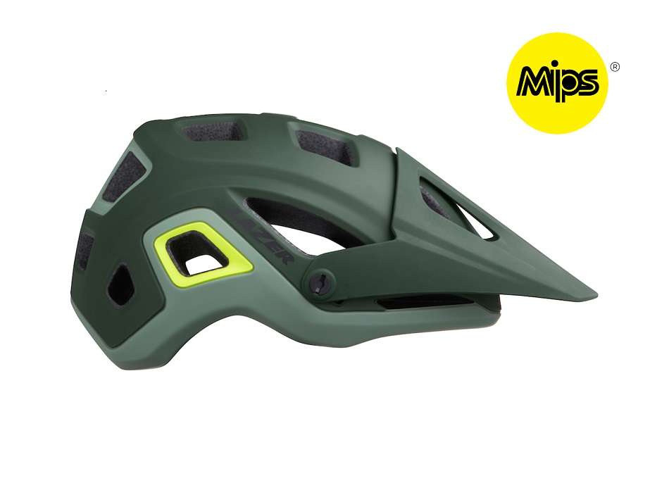 Lazer Impala MIPS MTB Fietshelm Groen/Fluor Geel 