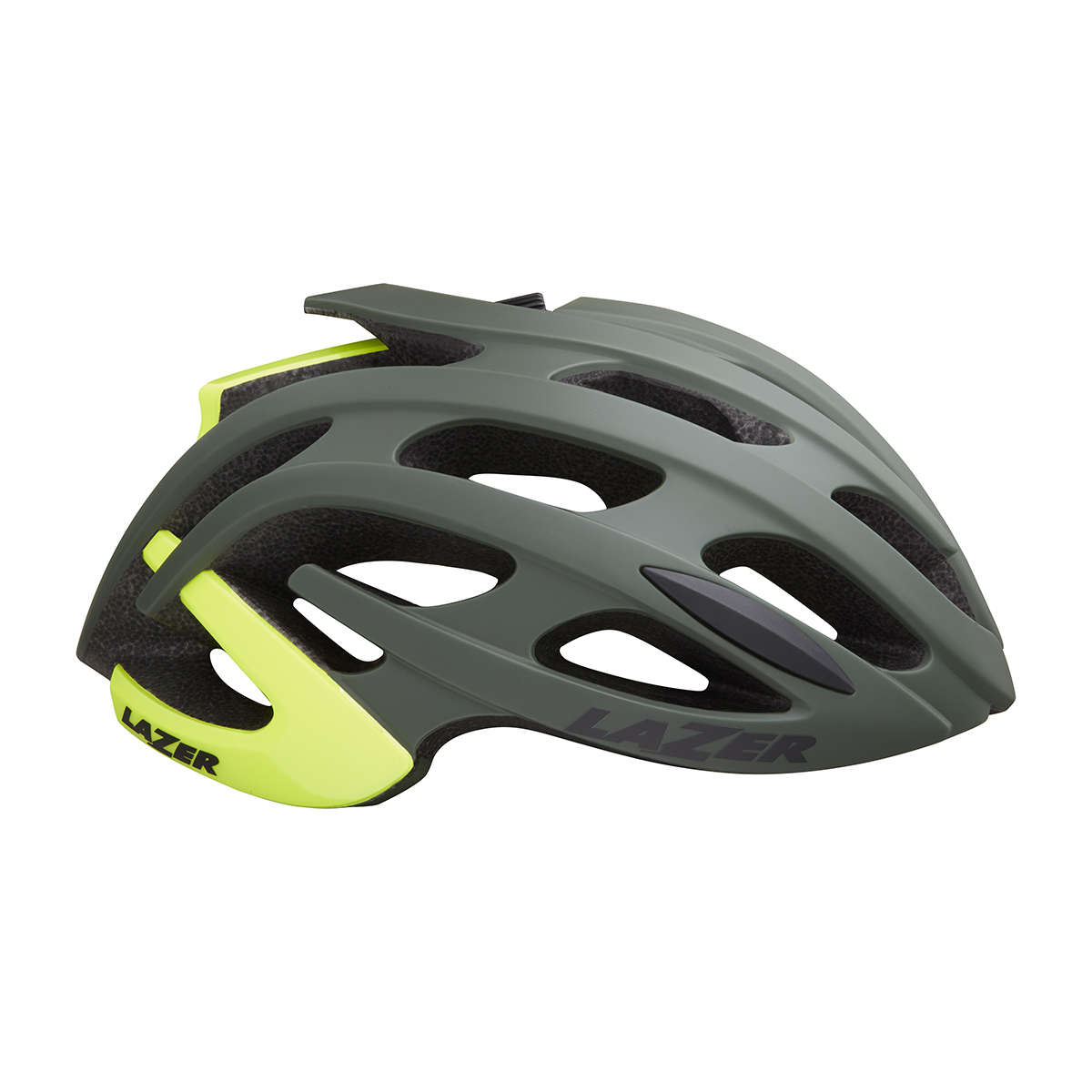 Lazer Blade+ Race Fietshelm Groen/Fluor Geel