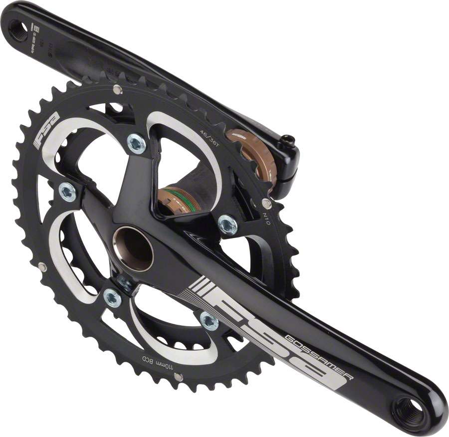 FSA Gossamer Evo 386 34/50 170mm Race Crankstel 