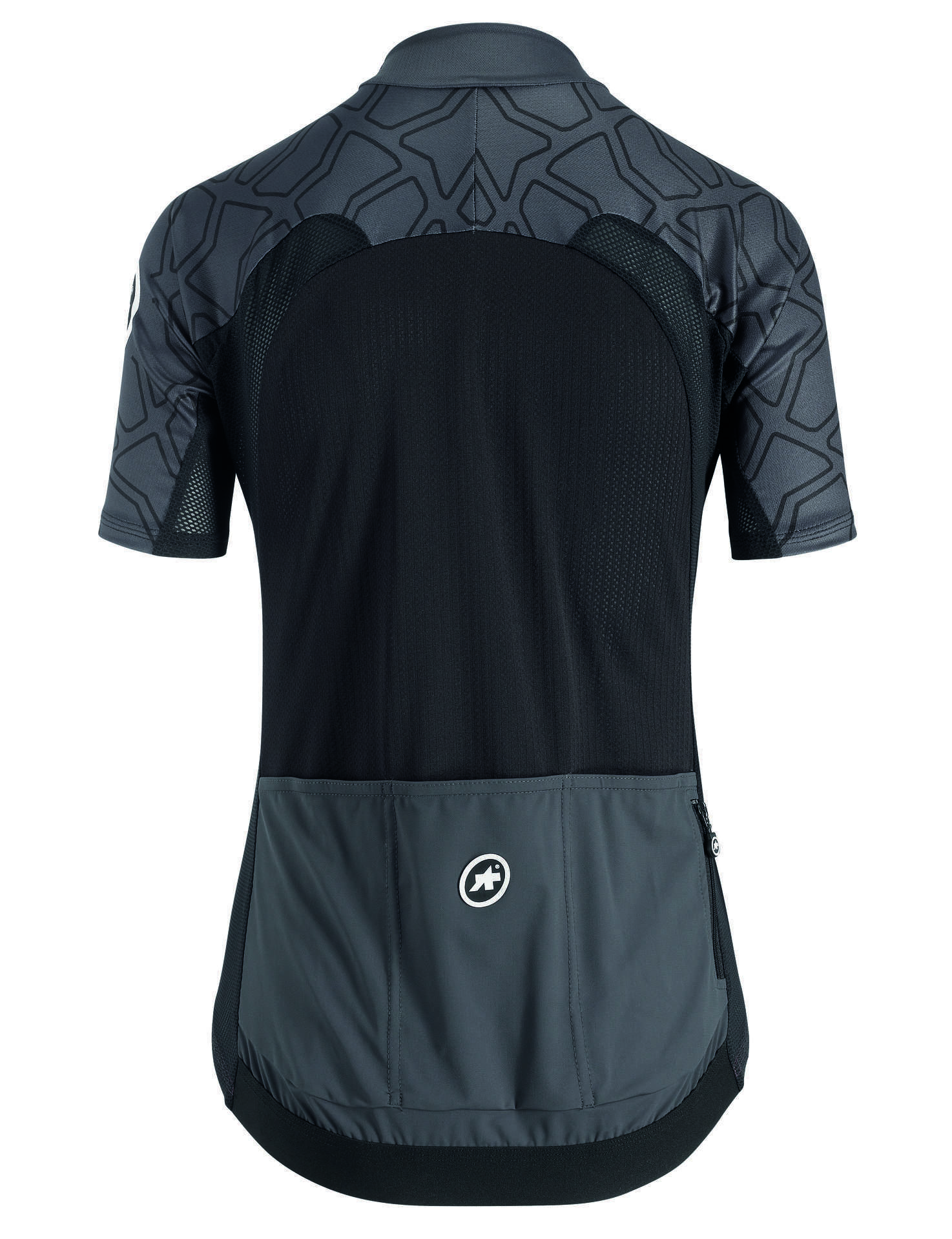 Assos XC Fietsshirt Korte Mouwen Groen/Grijs/Zwart Dames