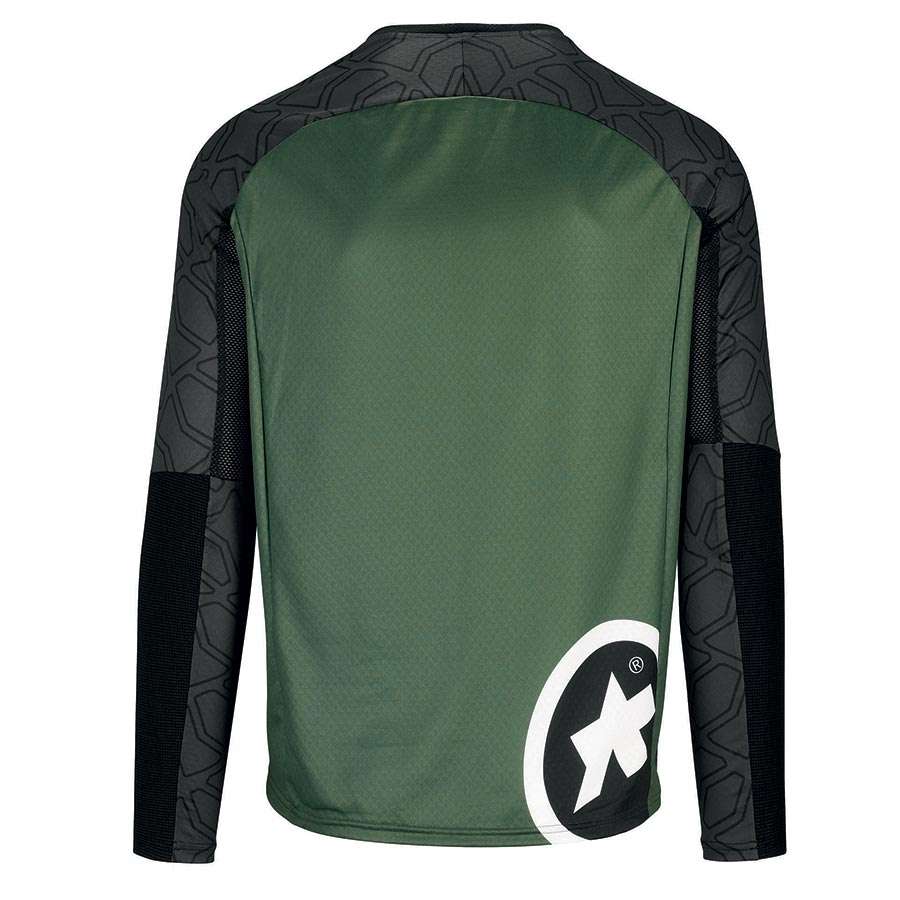 Assos Trail MTB Fietsshirt Lange Mouwen Groen Heren