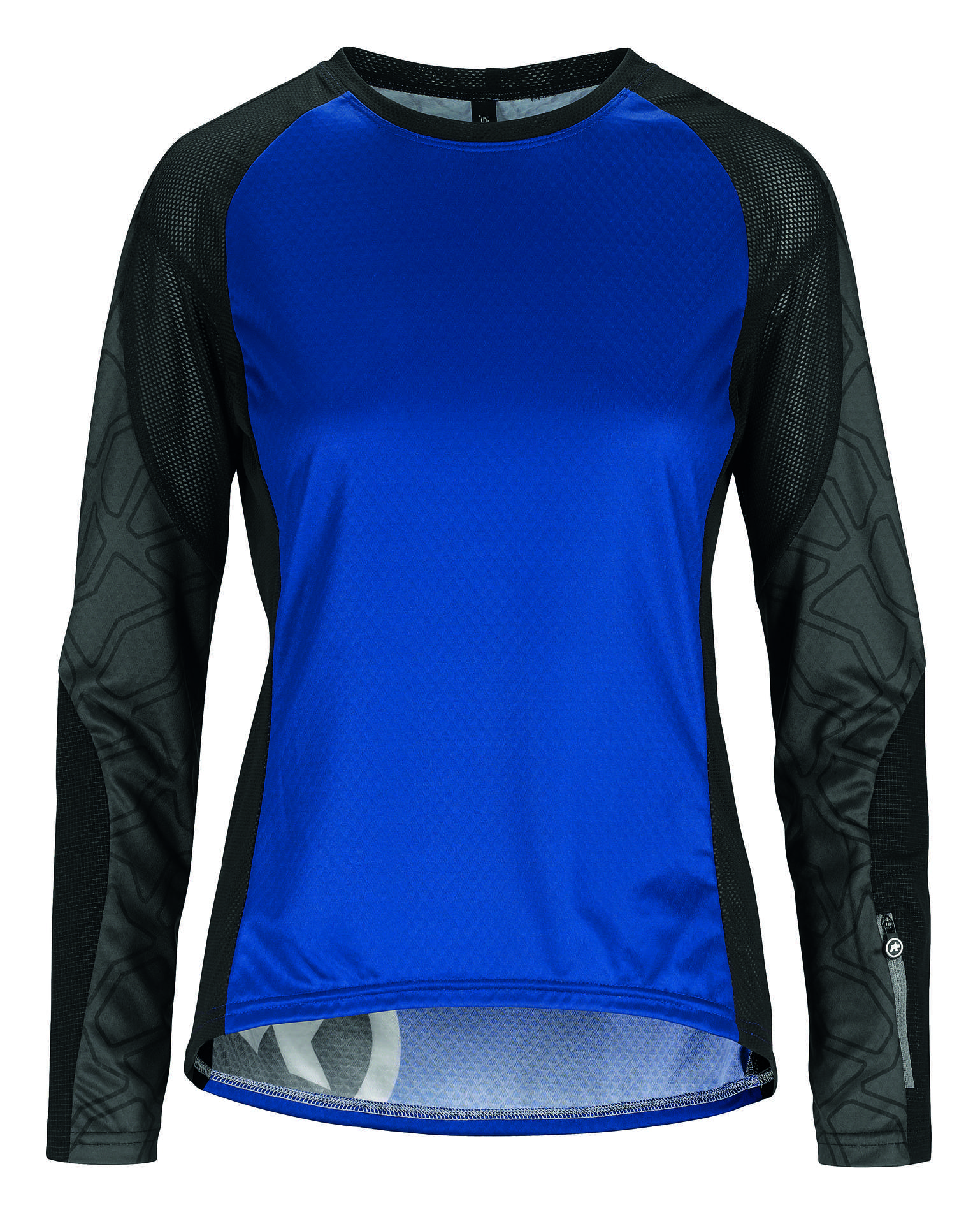 Assos Trail MTB Fietsshirt Lange Mouwen Blauw Dames