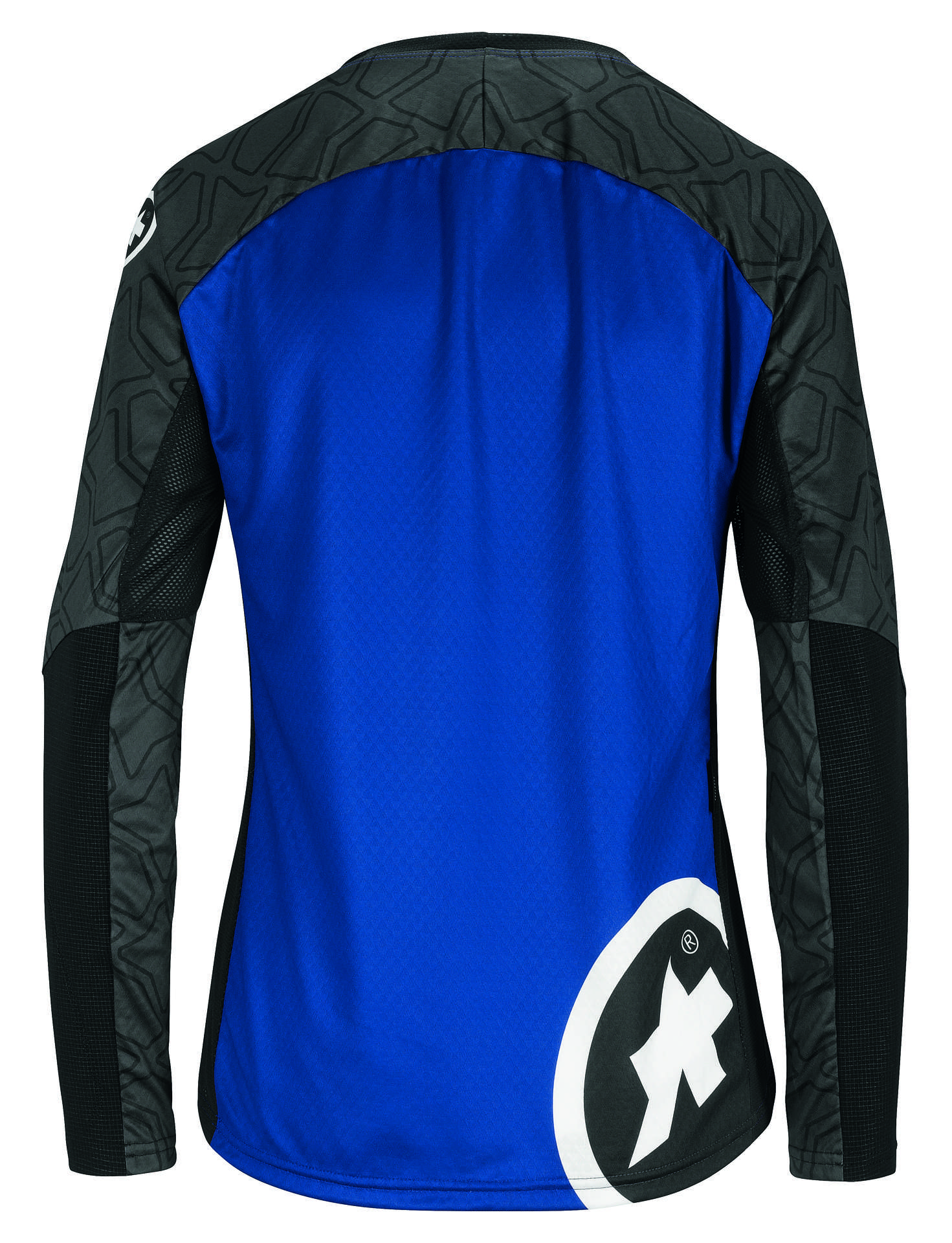 Assos Trail MTB Fietsshirt Lange Mouwen Blauw Dames