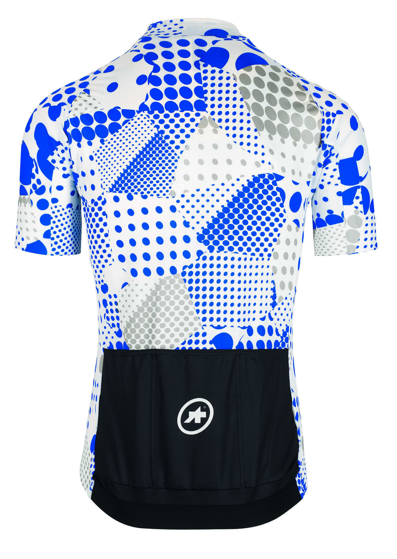 Assos Erlkoenig Fietsshirt Korte Mouwen Blauw/Wit Heren