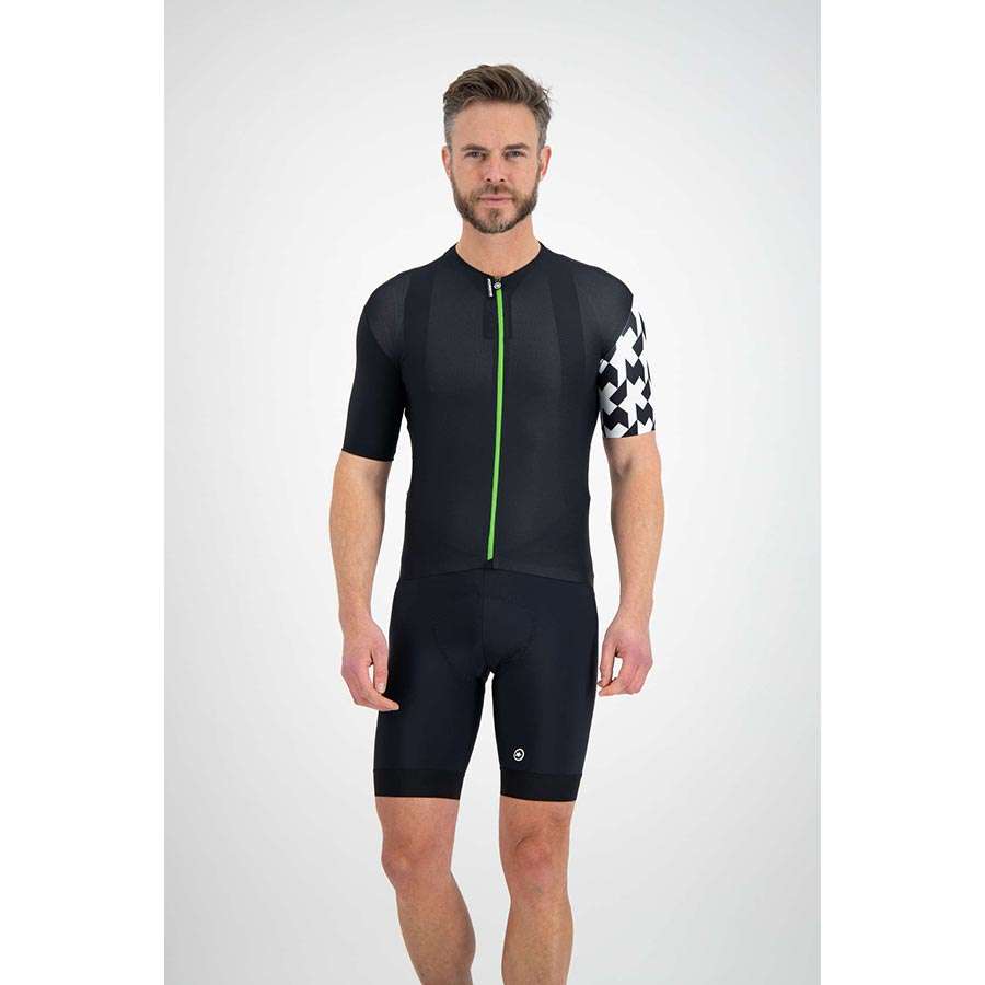 Assos Equipe RS Aero Fietsshirt Korte Mouwen Groen Heren