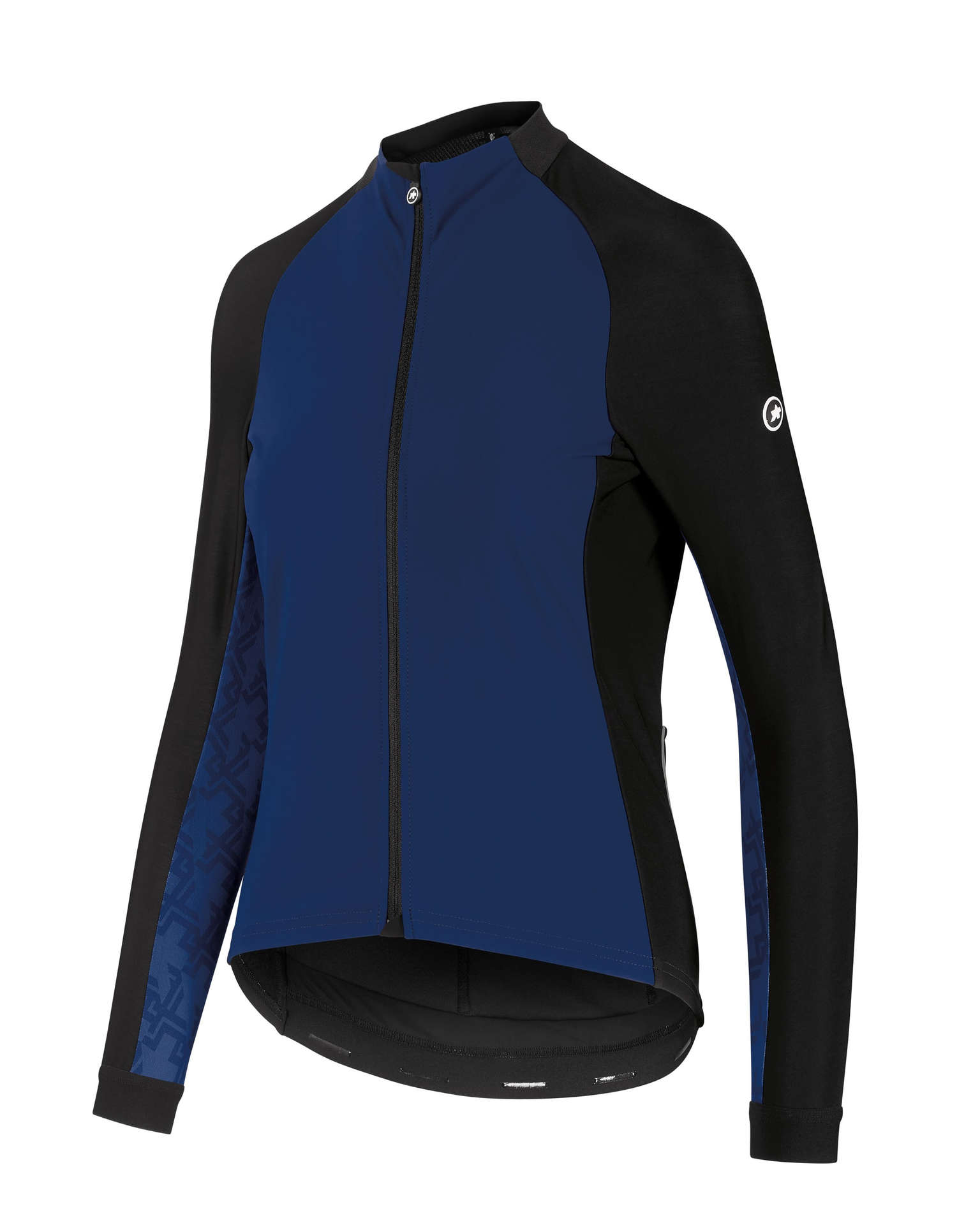 Assos Uma GT Spring Fall Fietsjack Zwart/Blauw Dames