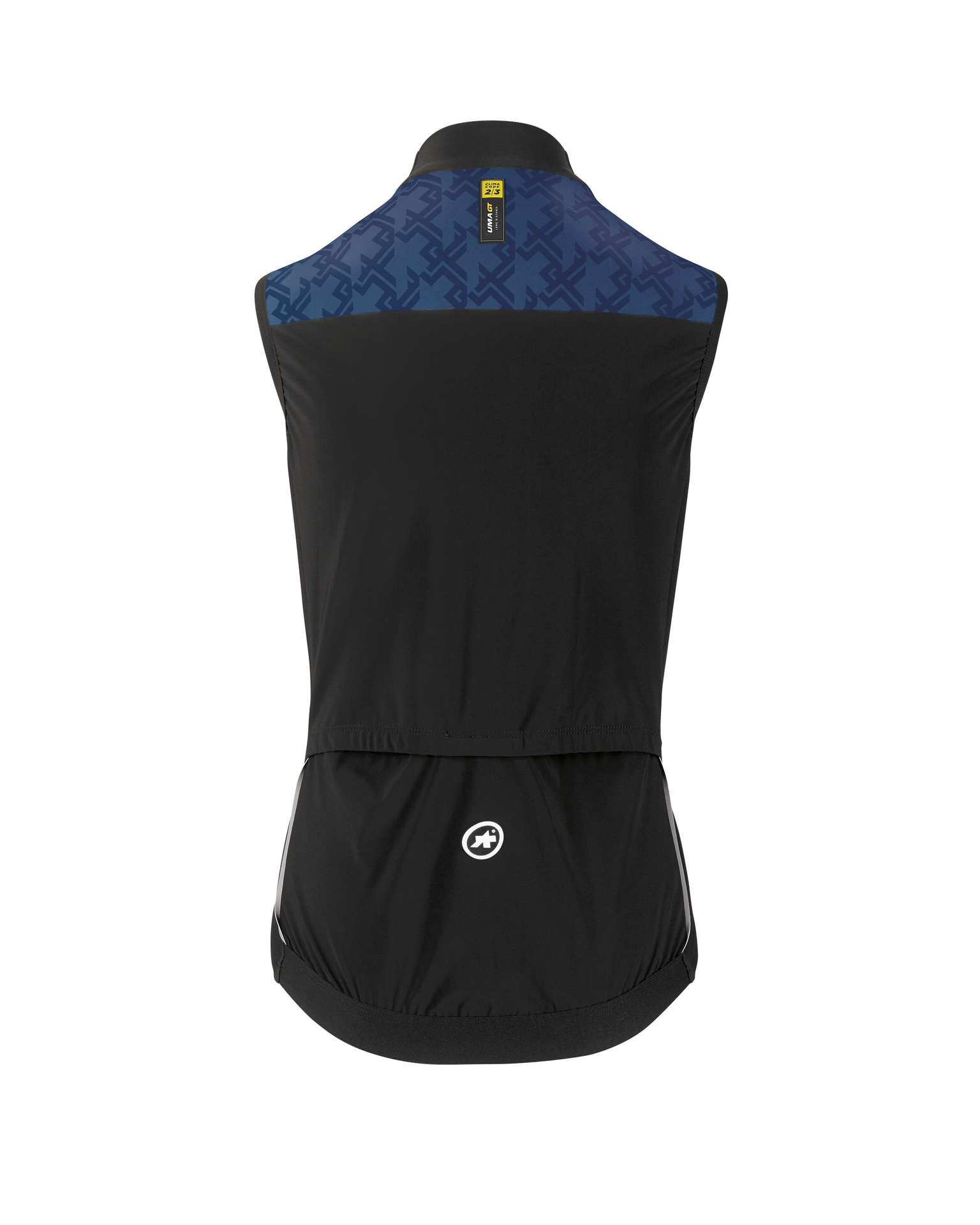 Assos Uma GT Spring Fall Airblock Windvest Blauw/Zwart Dames