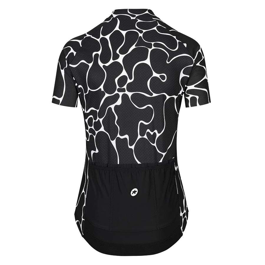 Assos UMA GT Summer Voganski Fietsshirt Korte Mouwen Zwart/Wit Dames