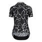 Assos UMA GT Summer Voganski Fietsshirt Korte Mouwen Zwart/Wit Dames