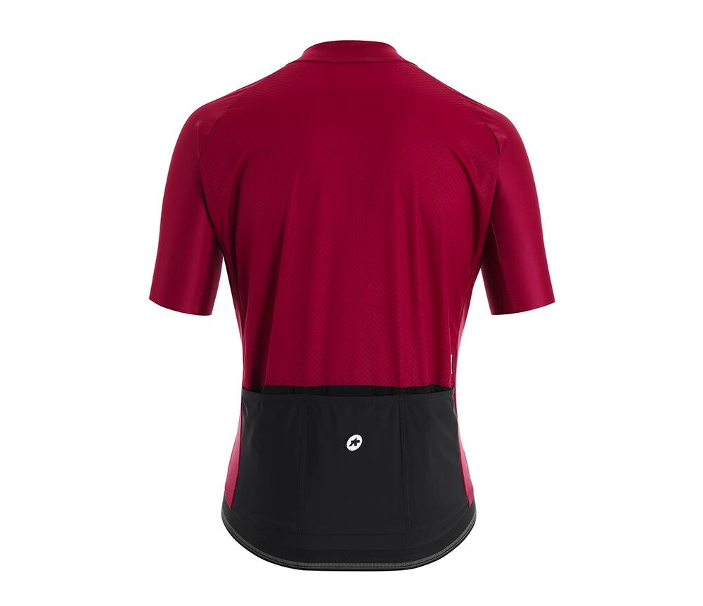 Assos MILLE GT C2 EVO Fietsshirt Korte Mouwen Donkerrood Heren