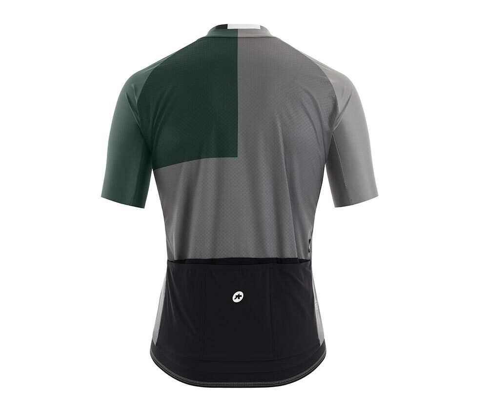 Assos MILLE GT C2 EVO Stahlstern Fietsshirt Korte Mouwen Groen Heren