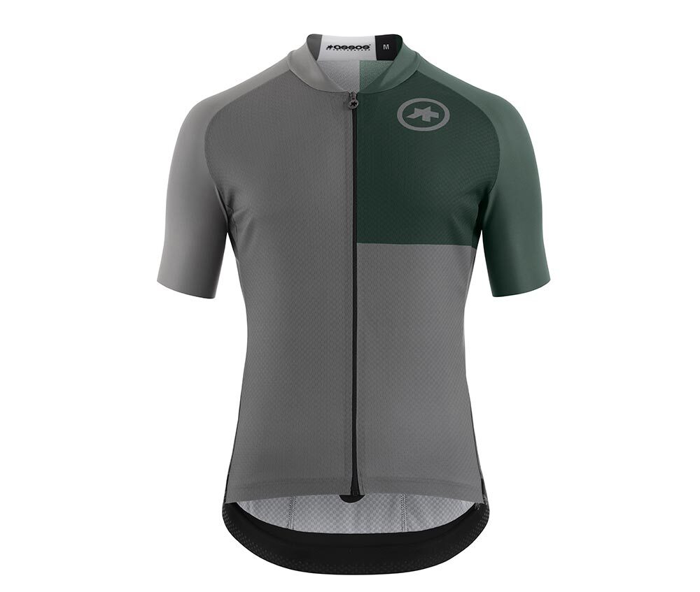 Assos MILLE GT C2 EVO Stahlstern Fietsshirt Korte Mouwen Groen Heren