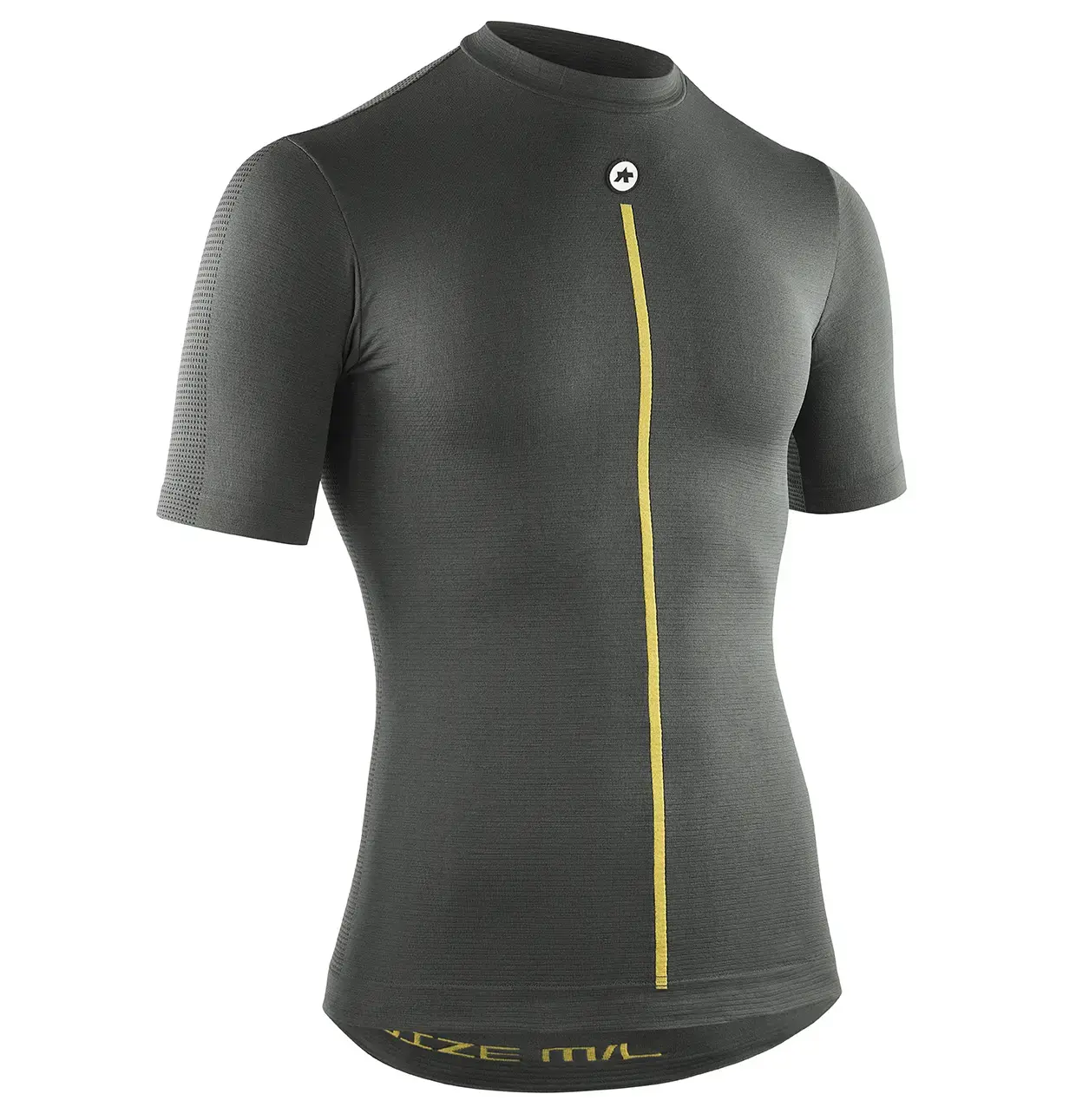 Assos Spring Fall SS Skin Layer P1 Fietsshirt Korte Mouwen Grijs Heren